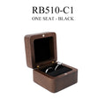 Wood Ring Box Wedding Jewelry Organizer Gift Box Personalized Engraving Proposal Ring Holder Bracelet Earring Packaging