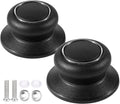 2pcs Replacement Lifting Handle Universal Pot Lid Holding Handle Glass Lib Cover Knob Cap for Kitchen Saucepan Cookware Handgrip