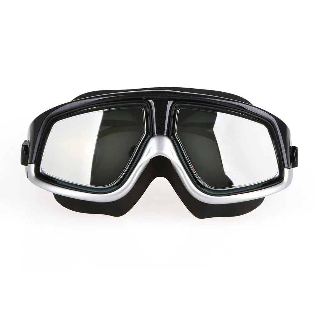 Copozz Nearsighted Swimming Goggles Waterproof Anti Fog UV Eyewear Silicon Mirrored Large Frame Unisex Sport Myopia Swim Mask