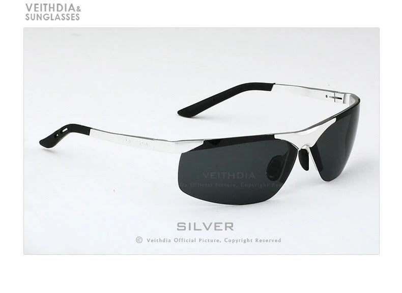 VEITHDIA Sunglasses Men's Brand Designer Cycling Sports Polarized UV400 Lens Outdoor Sun Glasses Driving Eyewear For Male 6501