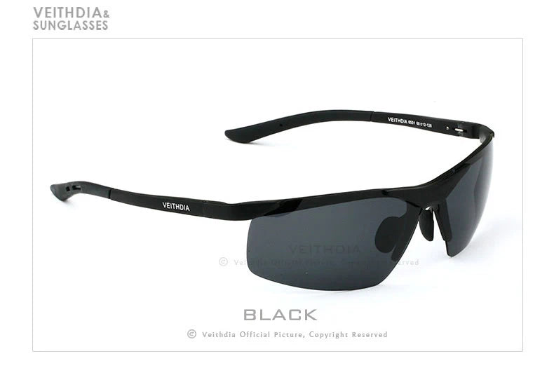 VEITHDIA Sunglasses Men's Brand Designer Cycling Sports Polarized UV400 Lens Outdoor Sun Glasses Driving Eyewear For Male 6501