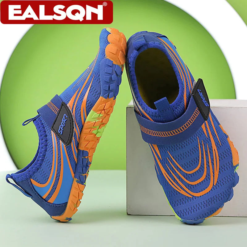 Children Water Beach Shoes Swimming Barefoot Boys Quick-Drying Aqua Shoes Anti Slip Casual Fitness Running Sneaker