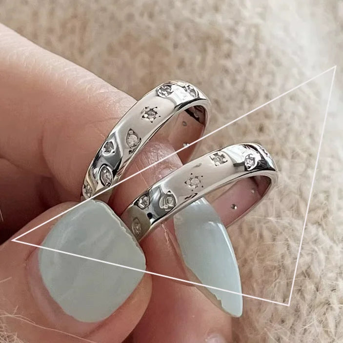 VENTFILLE 925 Sterling Silve Green Crystal Geometry Ring Square Retro Sweet Jewelry Birthday Gift Dropshipping
