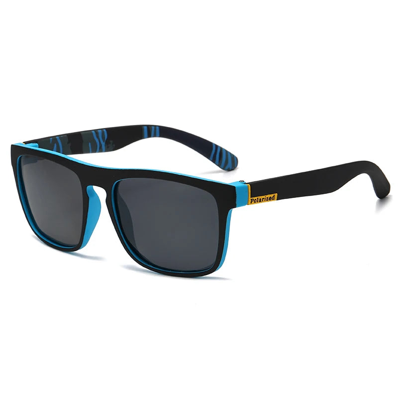 COOLMEN Men's Square Polarized Sunglasses Yellow Lens Anti-Glare Night Vision UV400 Eyewear for Driving 888