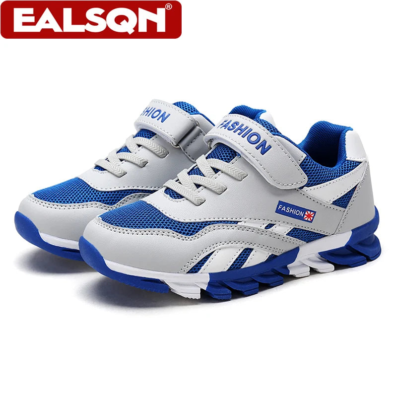 Breathable Summer Kids Sport Shoes 5-16Years Old Boys' Non-Slip Running Sneaker for Children Comfortable School Walking Footwear