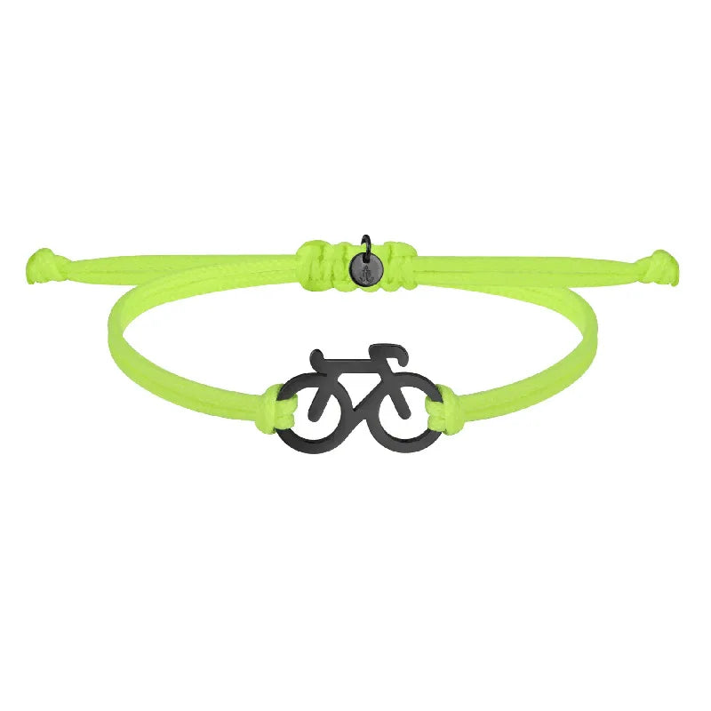 2025 Fashion Bicycle Bracelet New Trendy Sports Cycling Periphery Pendant Bracelet Pink Bicycle Jewelry