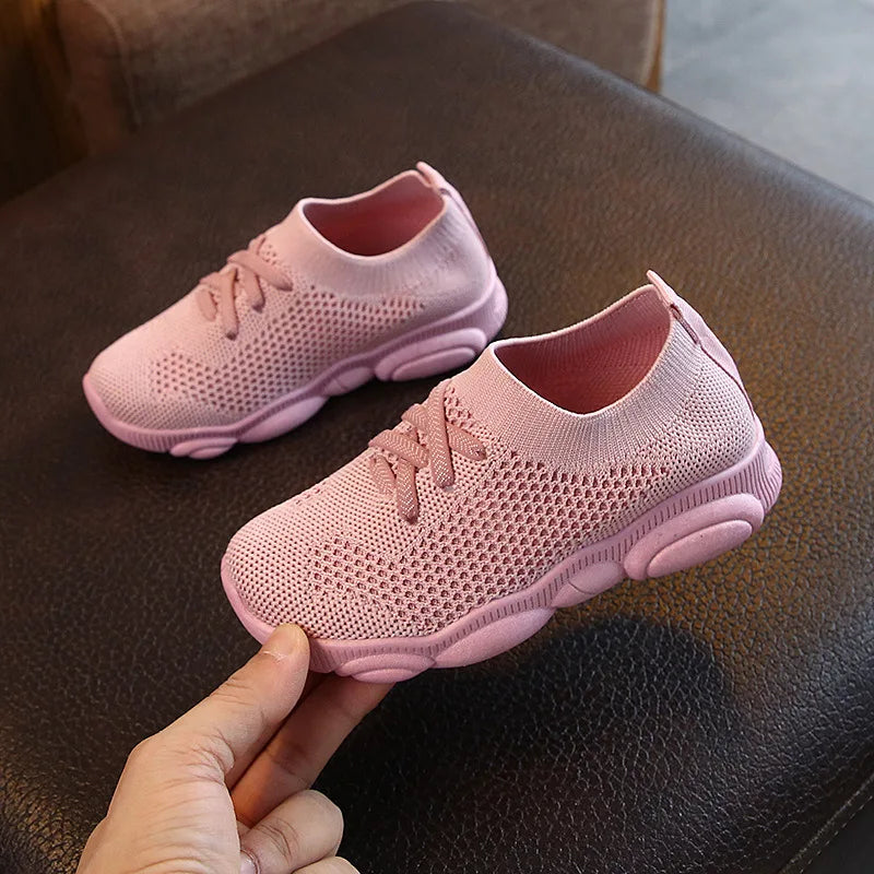 Sneakers Kids Shoes Antislip Soft Bottom Baby Sneaker Casual Flat Children size Girls Boys Sports Shoes Spring Summer
