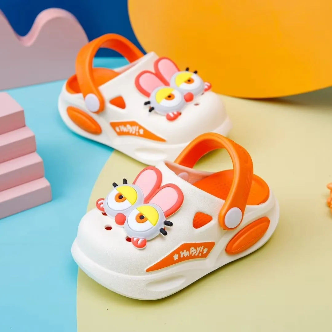 Children's Sandals and Slippers Cartoon Soft Sole Anti Slip Children's Shoes Girls' Indoor Home Shoes Boys' Sandals Kids Shoes