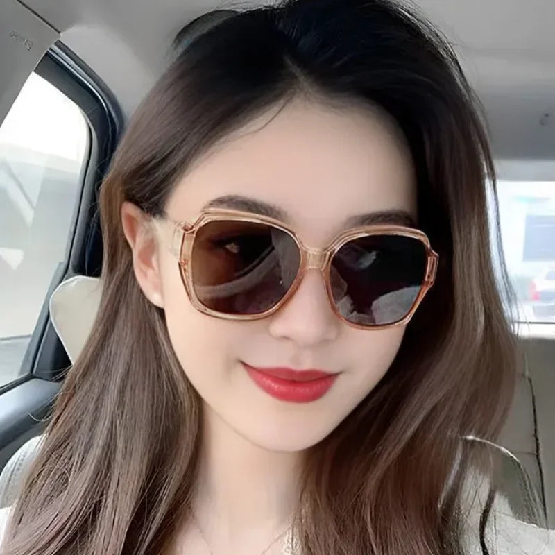 Men Women Vintage Anti-UV Sunglasses Unisex Wear Over Myopia Prescription Eyewear Outdoor Travel Fit Over Sun Glasses for Sports