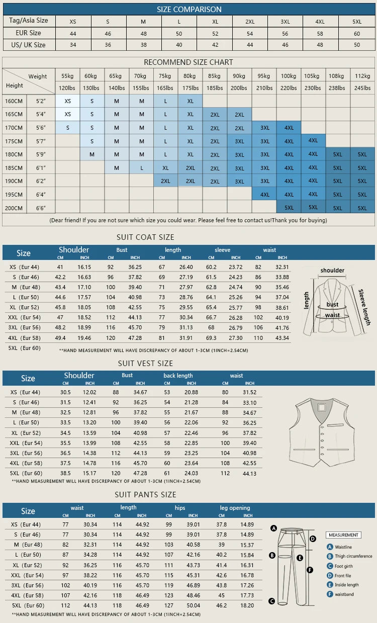 ST Cassy High Quality Men's Suit brown 3 pcs set Slim Fit Male Groom Wedding Blazers Party Dress  Suit Business Office