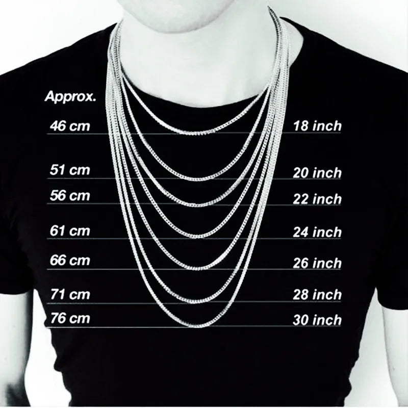 HNSP 3-12MM Stainless Steel Chain Cuban Link Necklace For Men Punk Style Jewelry Accessories Black Chain Yellow Gold Color