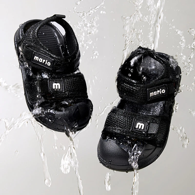 Cheerful Mario Children's sandals Boys girls outdoor sports sandals for kids