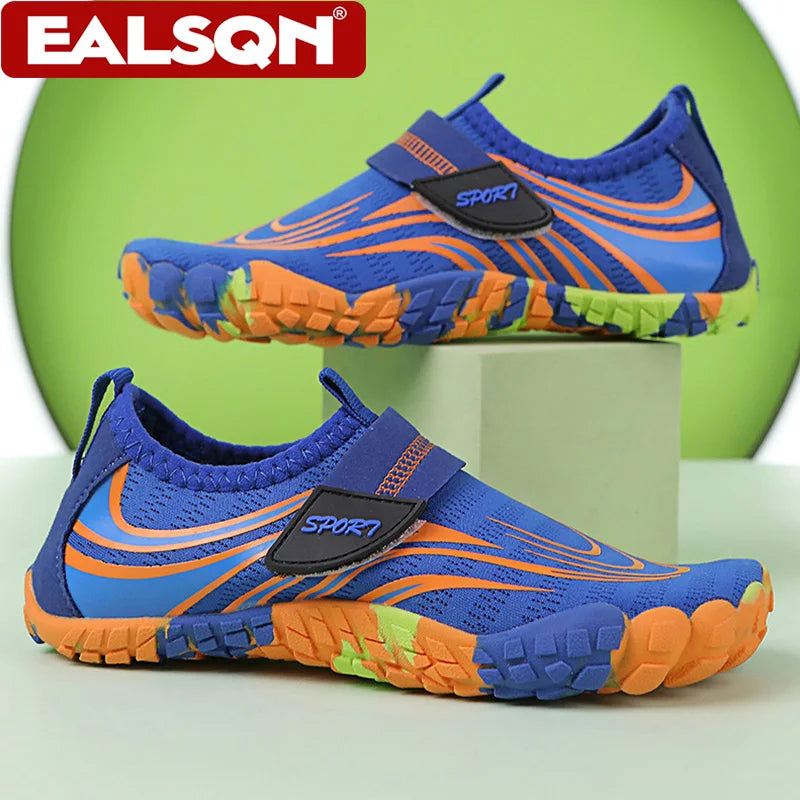 Children Water Beach Shoes Swimming Barefoot Boys Quick-Drying Aqua Shoes Anti Slip Casual Fitness Running Sneaker