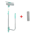 NEW Extendable Window Glass Cleaning Household Tool High Building Retractable Pole Wash Dust Cleaner Brush Dry Wet Scraper Wiper