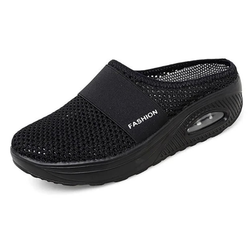 New Women Wedge Slippers Premium Slippers Vintage Anti-slip Female Platform Retro Shoes Plus Size Orthopedic Diabetic Sandals