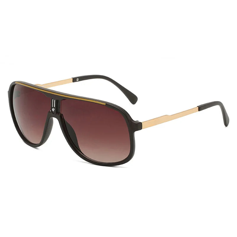 1PC Luxury Classic Neutral Sunglasses, Fashion UV400 Protection Glasses for Women Men, Stylish Casual Outdoor Sun Shades