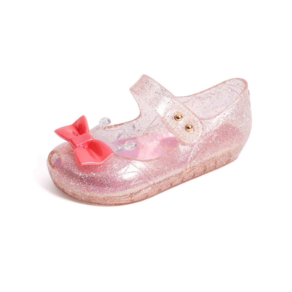 New Children's Garden Shoes Pure Color Bright Bow Sandals Fashion Comfortable Waterproof Non-slip Cute Kids Shoes Summer