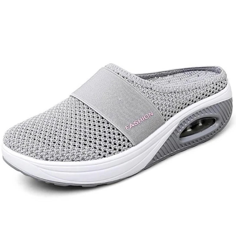 New Women Wedge Slippers Premium Slippers Vintage Anti-slip Female Platform Retro Shoes Plus Size Orthopedic Diabetic Sandals