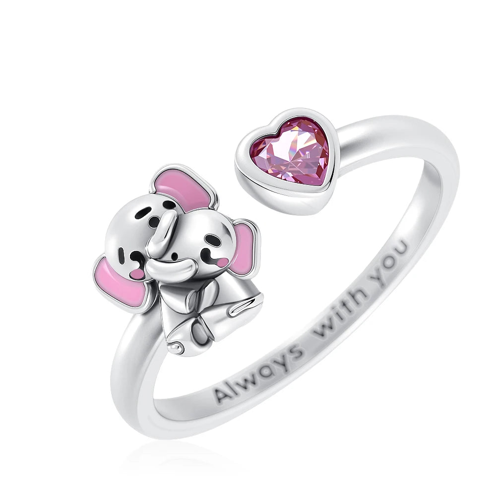 Hot Selling 925 Silver,Square,Bow,Flower,Playing Card Ring,Size 6 7 8 9,Suitable for European Women's Charm Luxury Jewelry Gifts