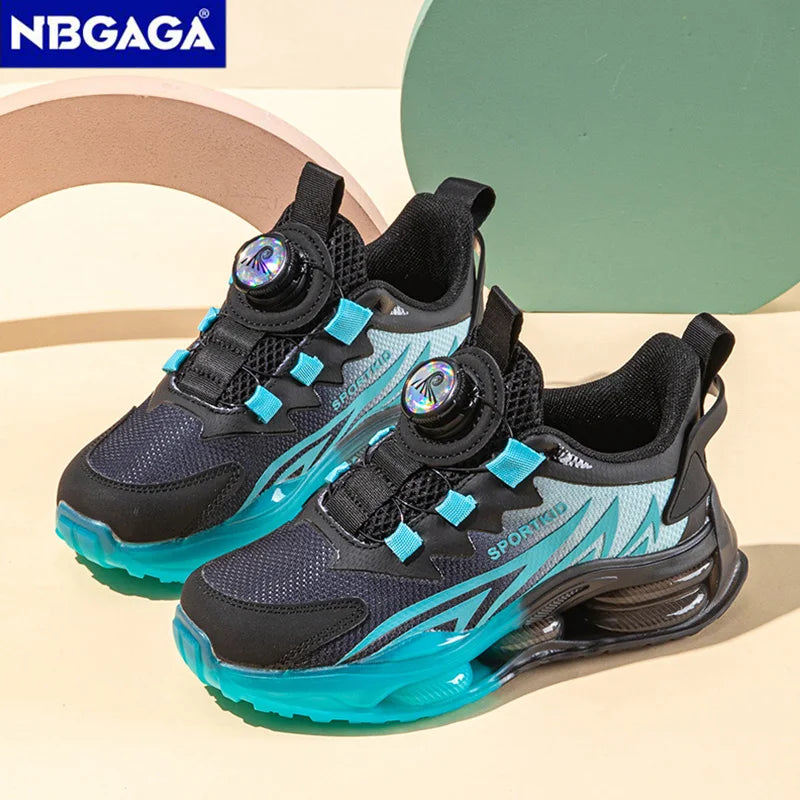Summer Children Breathable Casual Shoes Non-slip Sneakers for Boys Girls School Walking Outdoor Sport Basketball Size 29-39