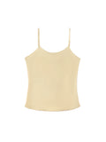 SuyaDream, Women 100%Real Silk Camisoles, 19MM, Solid Cozy Camis, 2024 Spring Summer Basic T shirts, White, Pink, Beige