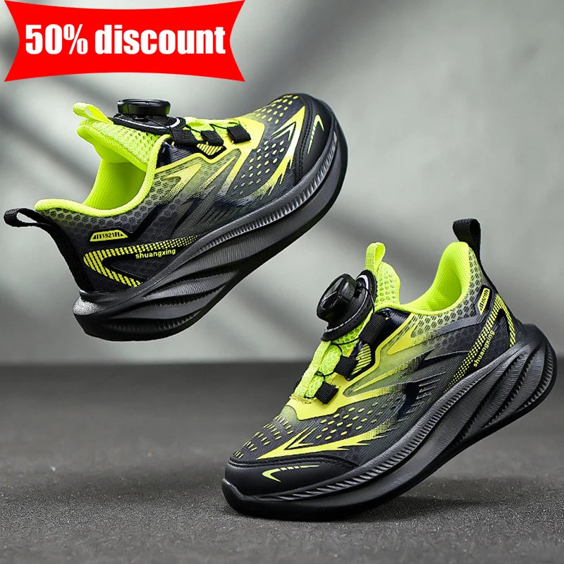 Childrens Sports Shoes Summer New Breathable Mesh Outdoor Casual Training Shoes Daily Comfortable Anti Slip School Walking Shoes