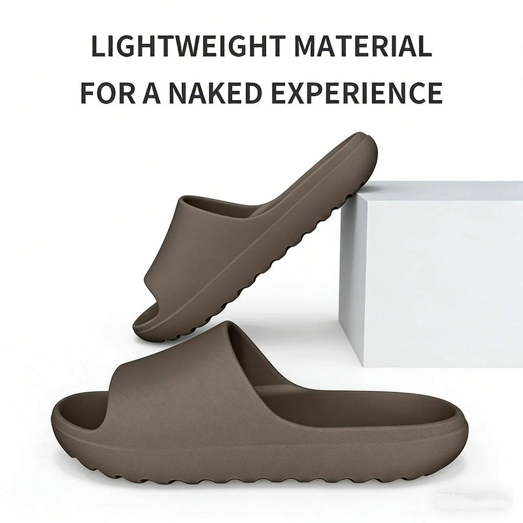 Men'S Casual Slip-On Sandals - Lightweight EVA Material, Open Toe Design, All-Season Comfort for Casual Attire, Strappy Sandal