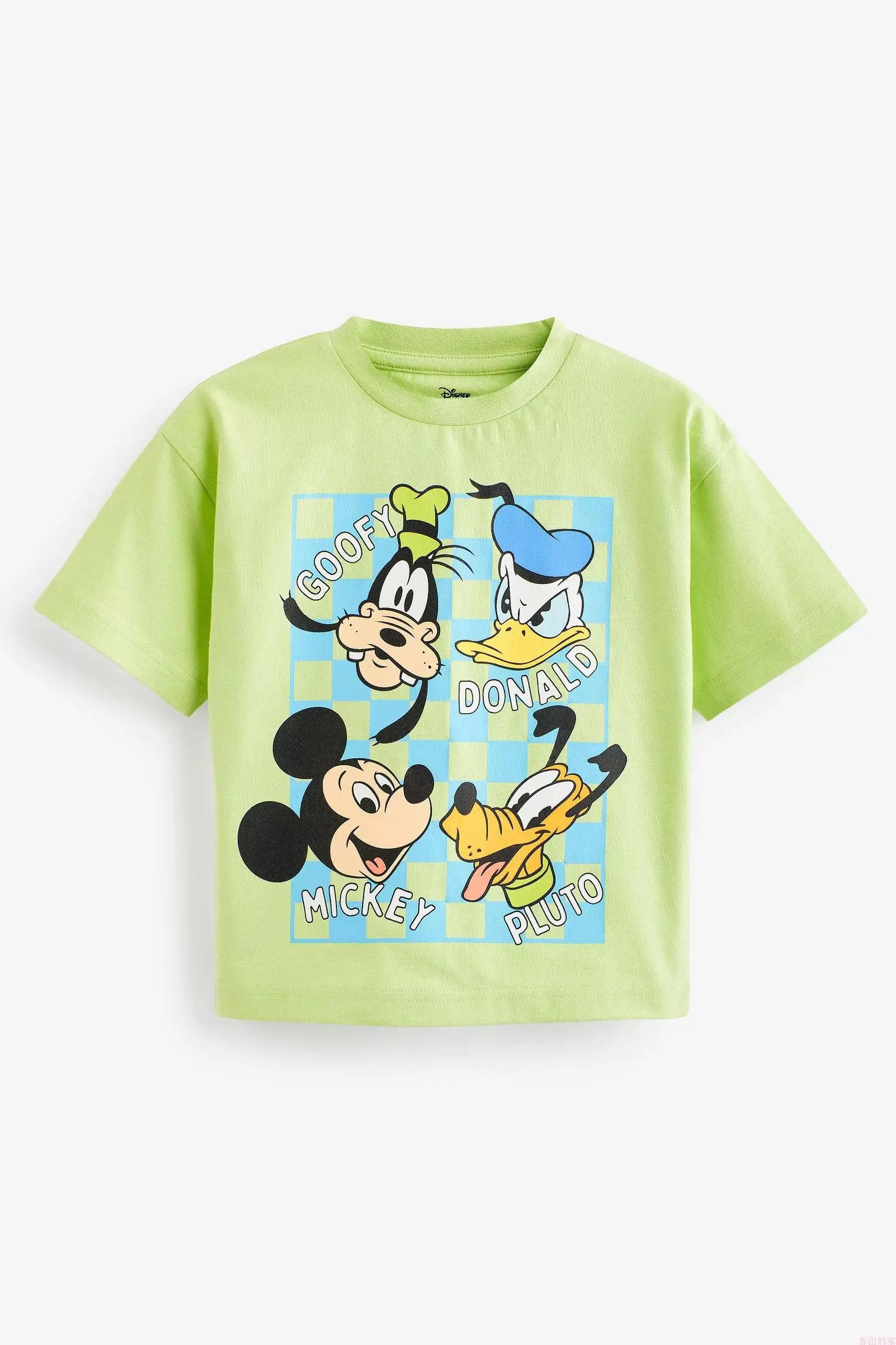 Mickey And Donald Duck Printing Base Shirt Babies Boys Cartoon Round Neck T-shirt Loose New Trendy Pullovers Unisex Summer Wear