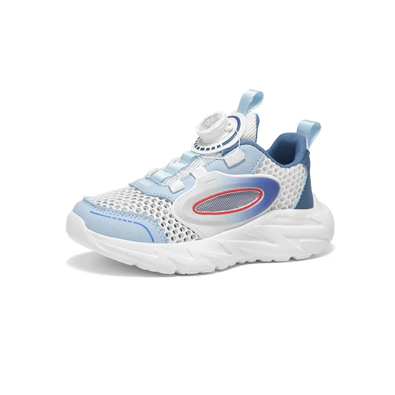 Childrens Sports Shoes Summer Hollow Comfortable Jogging Tennis Shoes School Sports Anti Slip Rebound Soft Soled Casual Shoes
