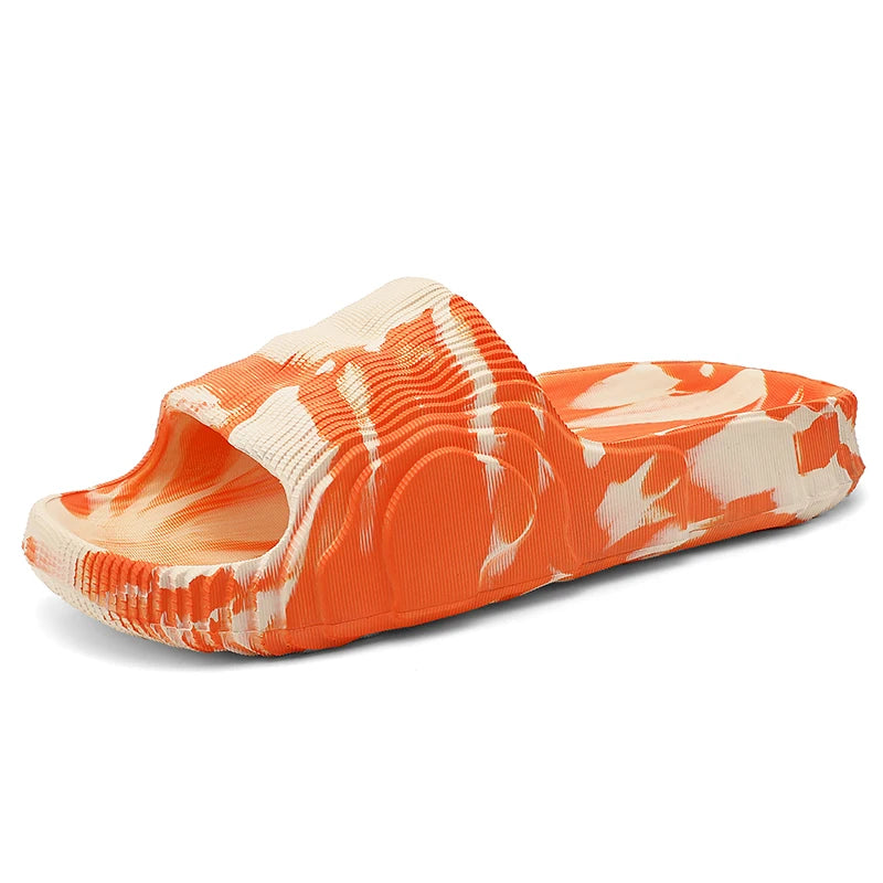 Boys Fashion Casual Sports platform Sandals 2024 Outdoor non-slip beach slippers Men's flip-flops bathroom sandals