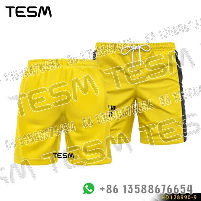 TESM Men Women Breathable Sports T-Shirt Shorts 3D Printed Number Short Sleeve Training Top Loose Streetwear Trendy Tee S-6XL