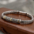 Hand-woven keel men's bracelet retro creative personality high-end niche couple gift