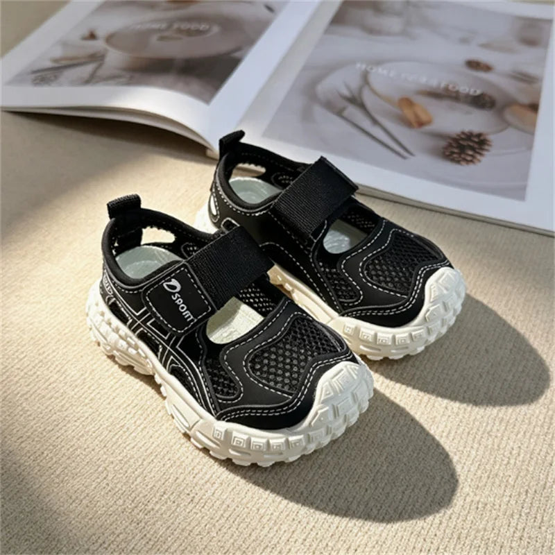 2026 New Summer Children Shoes Mesh Breathable Kids Casual Shoes Outdoor Tennis Fashion Girls Boys Sneakers EU 22-31