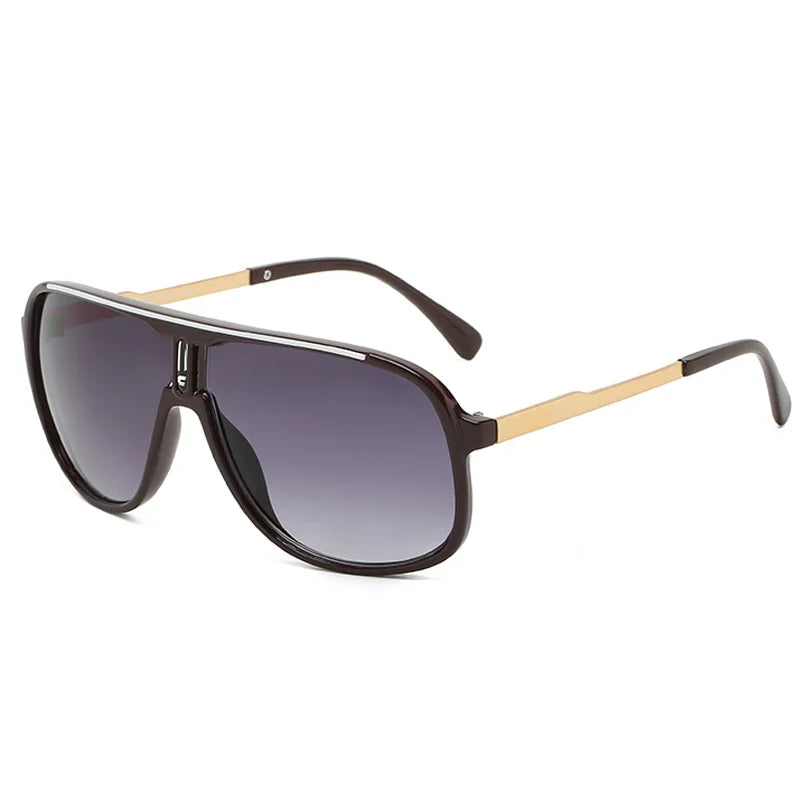 1PC Luxury Classic Neutral Sunglasses, Fashion UV400 Protection Glasses for Women Men, Stylish Casual Outdoor Sun Shades