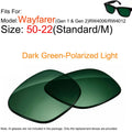 Photochromic for Ray Ban Meta Lens Replacement Transitions RW4006/4008/RW4012 Wayfarer Polarized Replacement Lenses Accessories