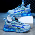 New Summer Children Sneakers Breathable 5-16Years Boys' Running Shoes New Swivel Buckle Kids Sport Shoes Outdoor Casual Trainers