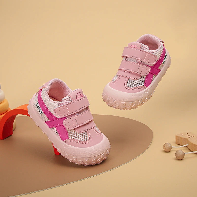 New Children's Summer Sneakers Boys Girls Soft Sole Non-slip Casual Mesh Breathable Running Shoes Baby Kids Sports Shoes 18-28