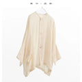 Chinese Style~ Linen Shirt, Loose Plus-Size Women's Clothing, Casual Top, Sun Protection Cover-Up, New Spring and Summer Styles