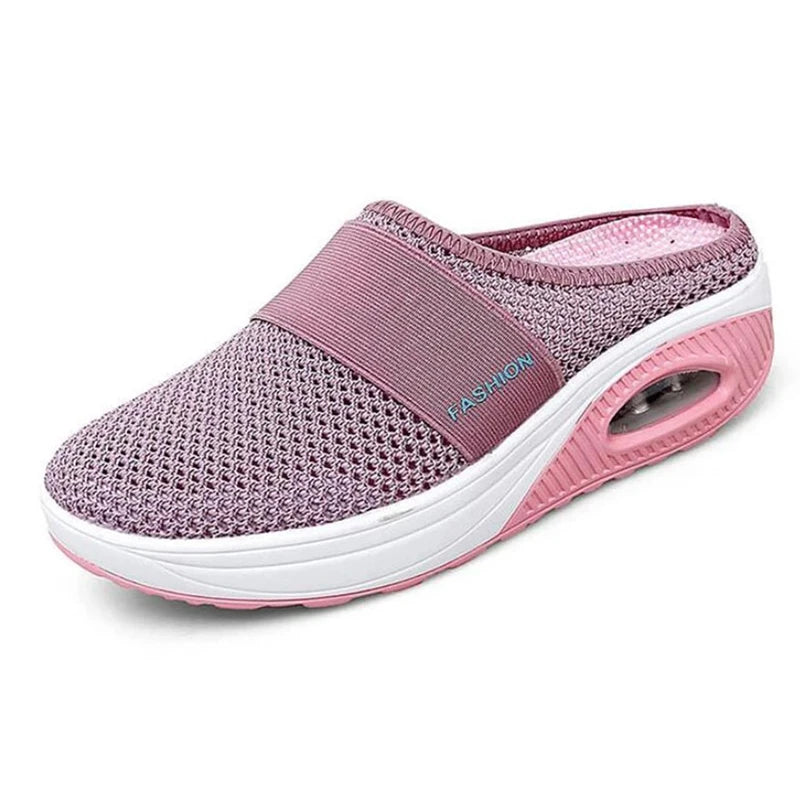New Women Wedge Slippers Premium Slippers Vintage Anti-slip Female Platform Retro Shoes Plus Size Orthopedic Diabetic Sandals