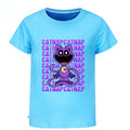 Smilings Critters Cat Outdoor Clothing Children Top Tracksuit for Girls Boutique Clothes for Trips Striped Children's Fashion