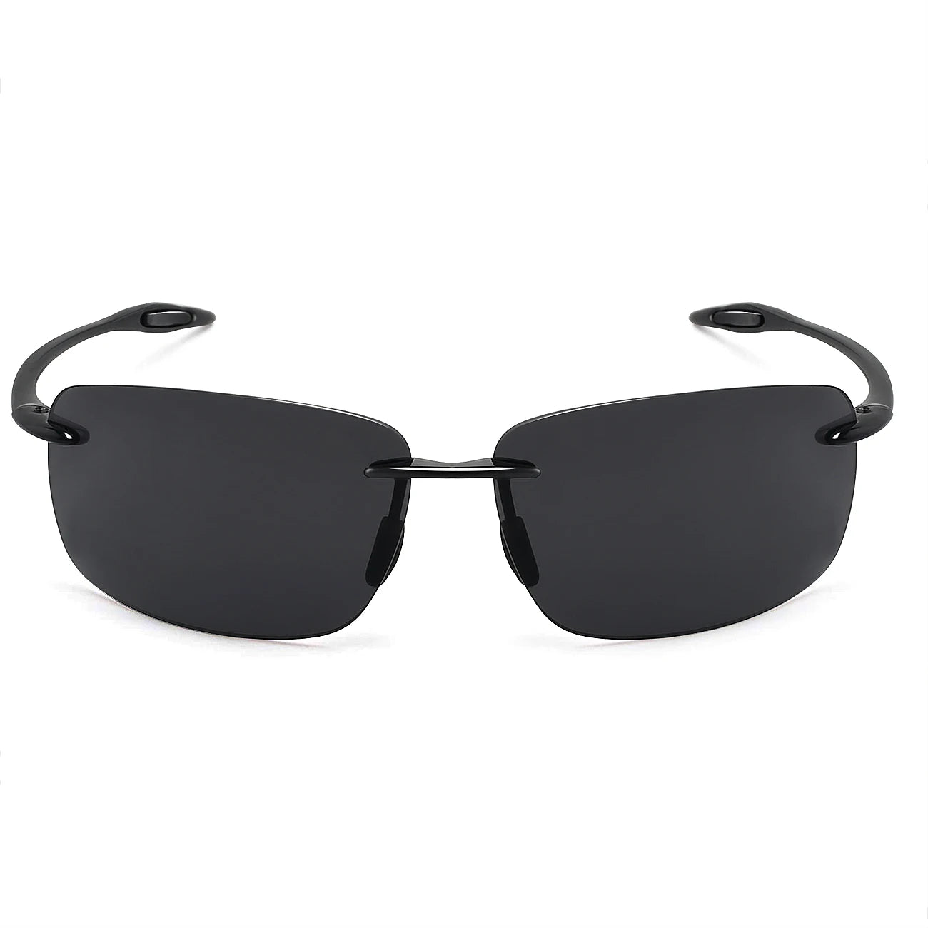 MAXJULI Polarized Sunglasses Women&Men Designer Fashion Driving Sports Rimless（MJ8009）