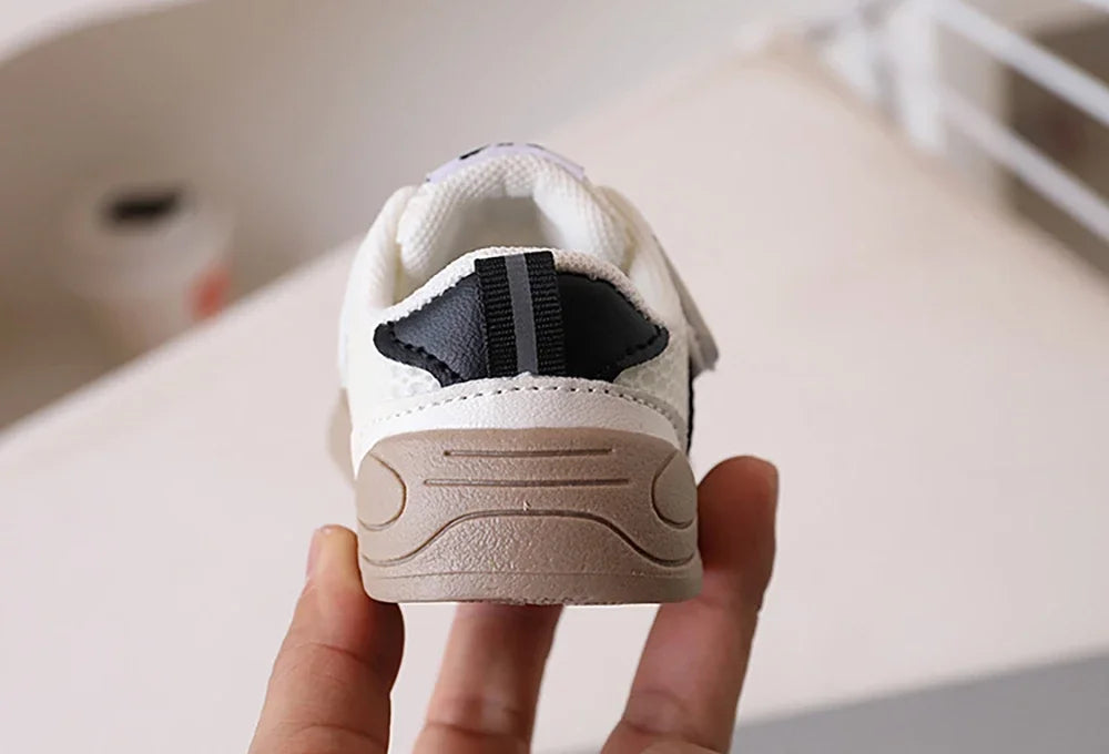 Summer Sneakers For Children Mesh Fabric Breathable Kid's Sneakers Ergonomics Soft-soled Baby Boy's Girl's Toddler Shoes