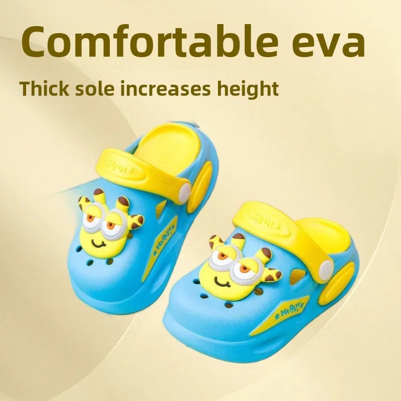 Children's Sandals and Slippers Cartoon Soft Sole Anti Slip Children's Shoes Girls' Indoor Home Shoes Boys' Sandals Kids Shoes
