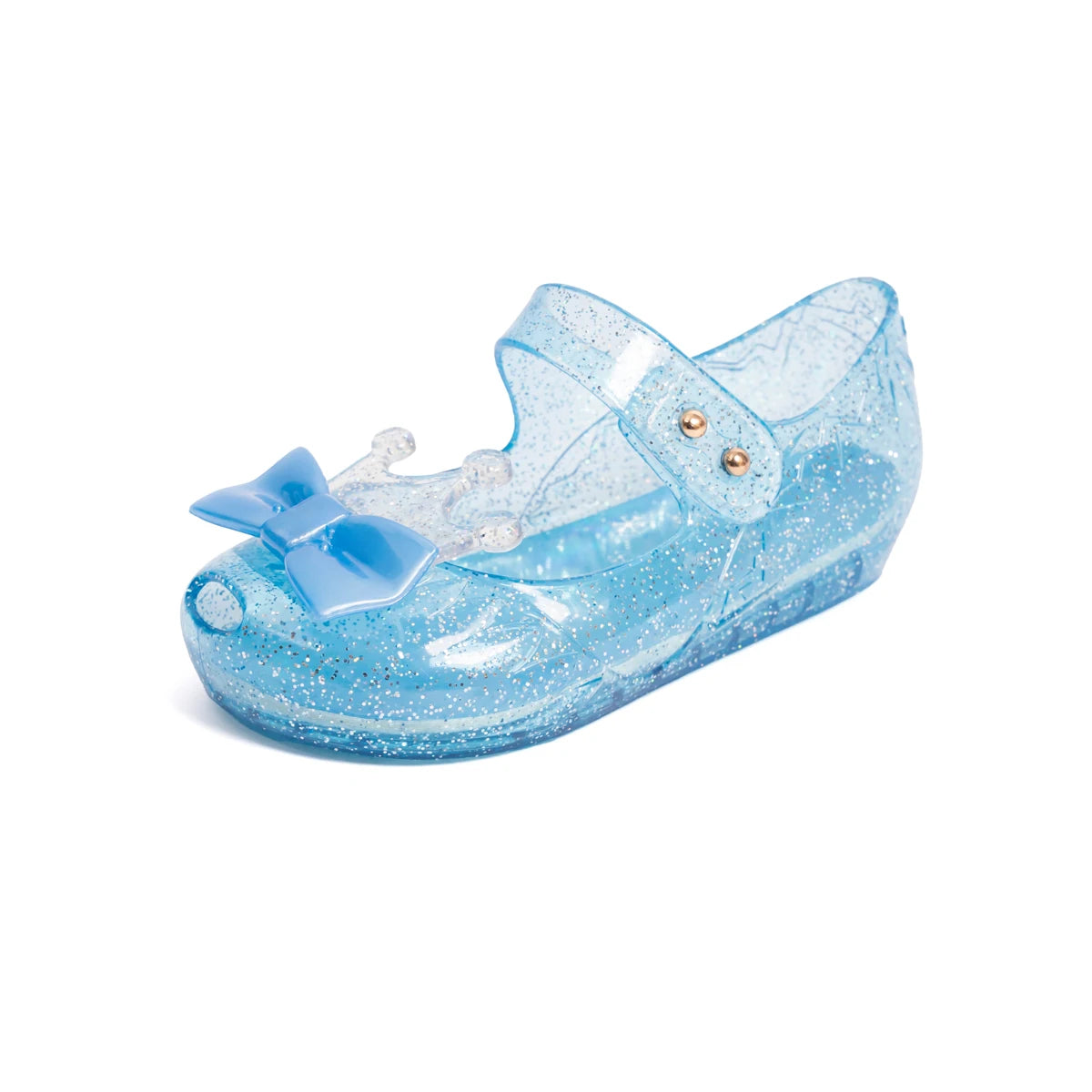 New Children's Garden Shoes Pure Color Bright Bow Sandals Fashion Comfortable Waterproof Non-slip Cute Kids Shoes Summer