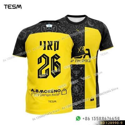 TESM Men Women Breathable Sports T-Shirt Shorts 3D Printed Number Short Sleeve Training Top Loose Streetwear Trendy Tee S-6XL