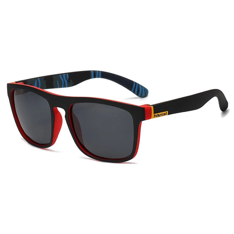 COOLMEN Men's Square Polarized Sunglasses Yellow Lens Anti-Glare Night Vision UV400 Eyewear for Driving 888