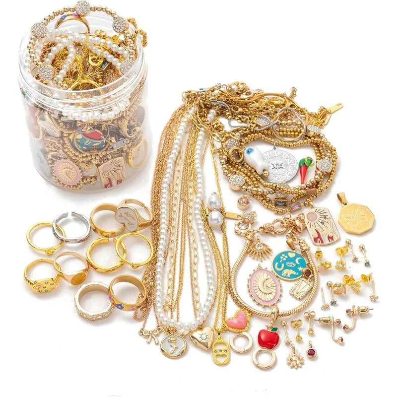1 10 20 50 Luxury Assorted Design Jewelry Set Including Necklace Earrings Bracelet All Match for Wedding Party Decor