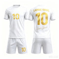 AI 3D breathable soccer jersey set suitable for children and adults Yamal design #10 2026 fashion style family outfit