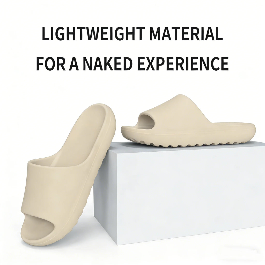 Men'S Casual Slip-On Sandals - Lightweight EVA Material, Open Toe Design, All-Season Comfort for Casual Attire, Strappy Sandal