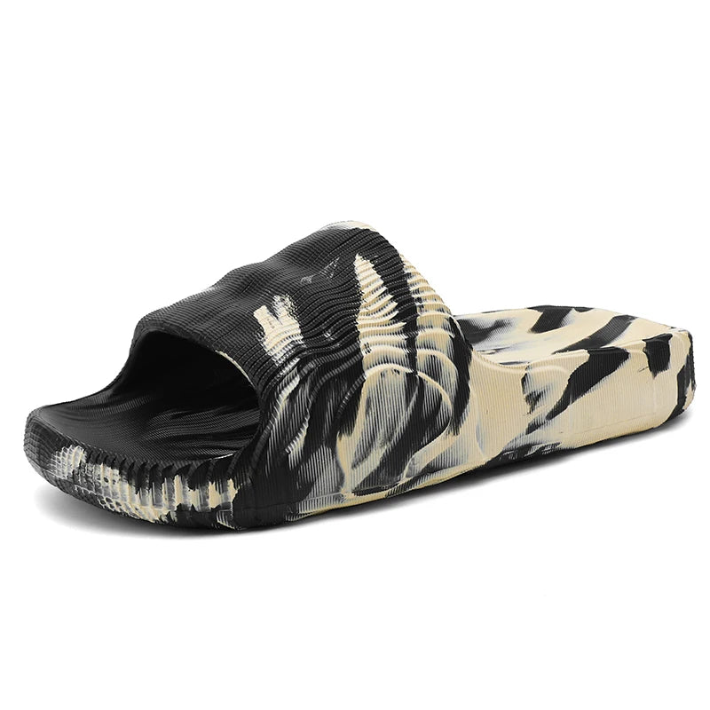 Boys Fashion Casual Sports platform Sandals 2024 Outdoor non-slip beach slippers Men's flip-flops bathroom sandals